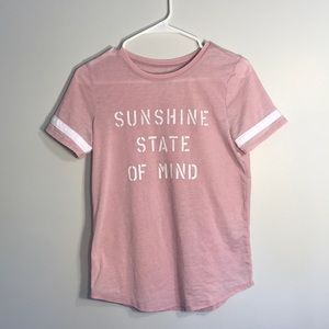 “Sunshine State Of Mind” Pink T-Shirt